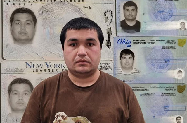 Uzbek Citizen Detained in the U.S. with Five Driver’s Licenses