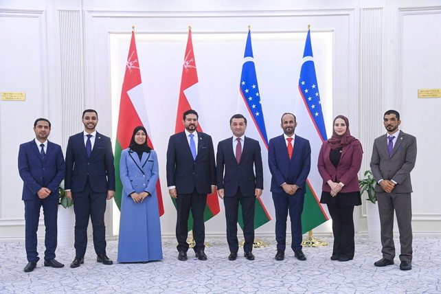Baxtiyor Saidov Ummon vaziri bilan iqtisodiy hamkorlikni kengaytirish masalasini muhokama qildi