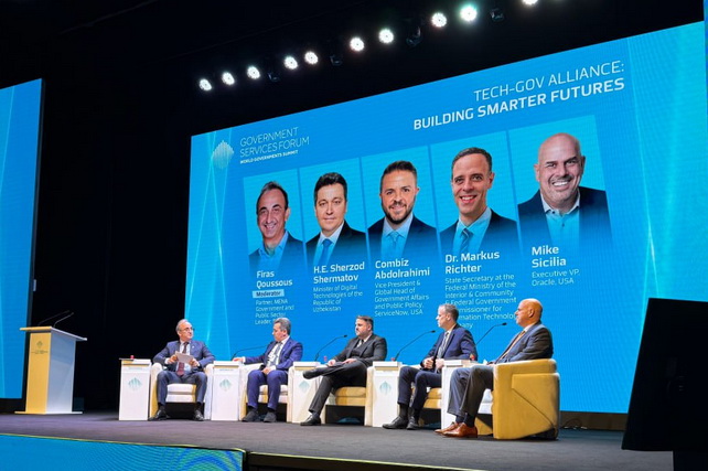 Делегация Узбекистана принимает участие в международном форуме World Governments Summit