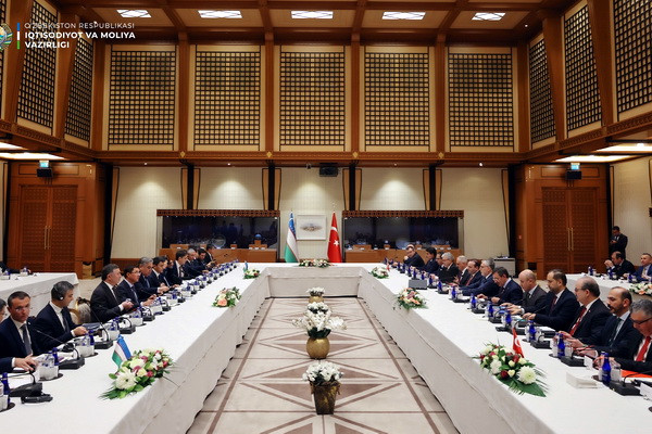 The 7th meeting of the Intergovernmental Commission on Trade and Economic Cooperation between Uzbekistan and Türkiye takes place in Ankara