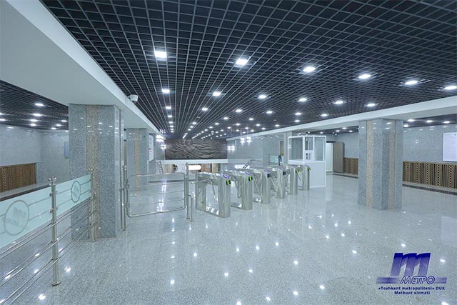 Four Metro Vestibules in Tashkent Reopen for Passengers