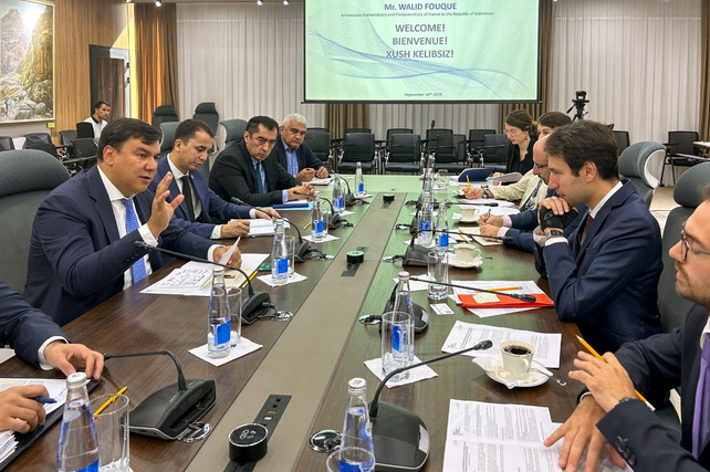 France and Uzbekistan Discuss Cooperation on Environment, Climate, and Renewable Energy