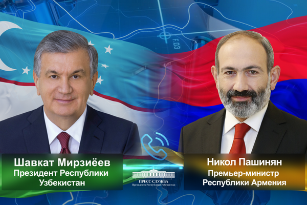 Президент Узбекистана обсудил с Премьер-министром Армении перспективные направления двустороннего сотрудничества