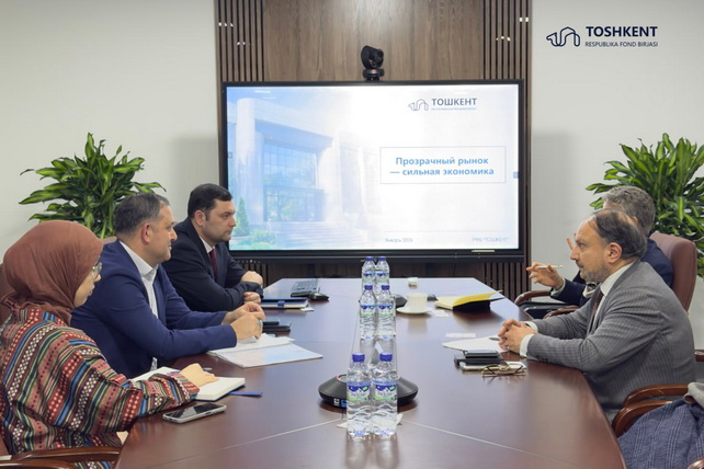 Республиканская фондовая биржа Узбекистана обсудила сотрудничество с Abu Dhabi Commercial Bank