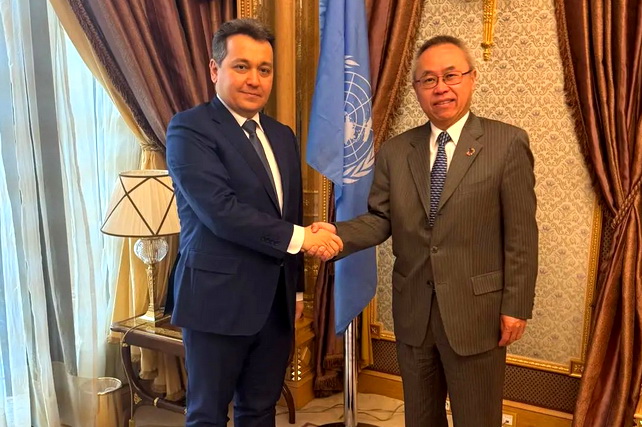 Обсуждены вопросы дальнейшего расширения долгосрочного сотрудничества с руководителем UNDESA