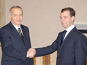 Russian President Medvedev to discuss energy in Uzbekistan