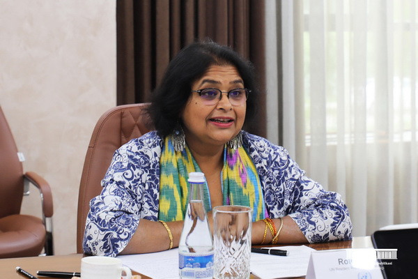 Areas of cooperation with the UN were discussed