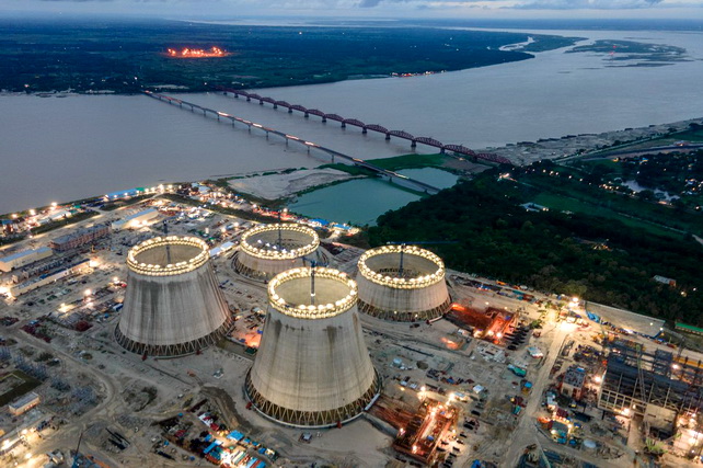 «Росатом» произвел пуск первой атомной электростанции в Бангладеш