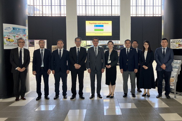 Prospects for cooperation with Toyota Motors Corporation were discussed