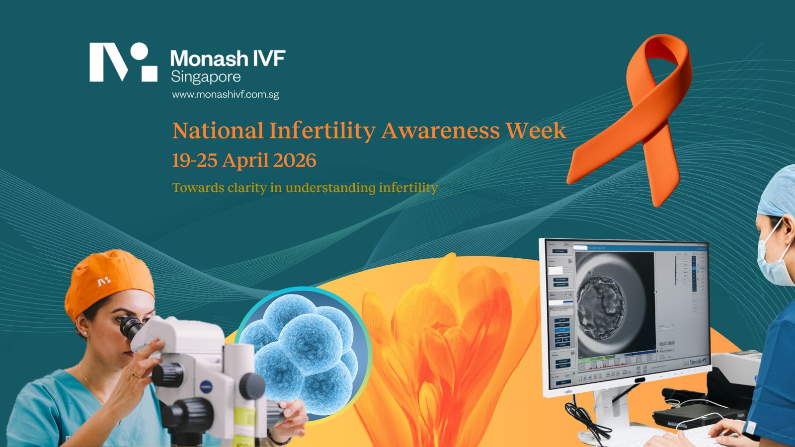 Monash IVF Singapore Spotlights Male Factor Infertility for National Infertility Awareness Week (NIAW)