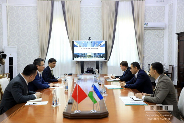 Ферганская область и Huawei обсудили перспективные направления сотрудничества