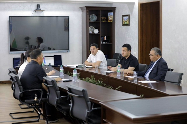 Uzbek Minister of Agriculture discusses agricultural cooperation with Jingu