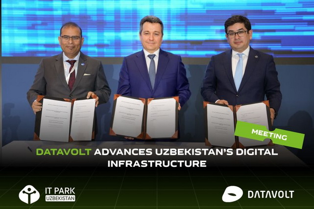 DataVolt продвигает цифровую инфраструктуру Узбекистана