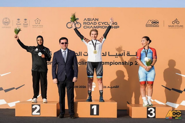 Uzbek Female Cyclists Win Medals at Asian Championships