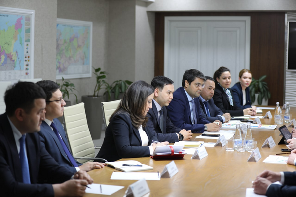 Negotiations with the delegation of Omsk region were hjeld at the Ministry of Energy