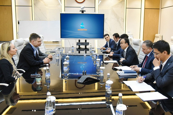 Uzbekneftegaz and Deutsche Bank AG discuss issues of expanding cooperation