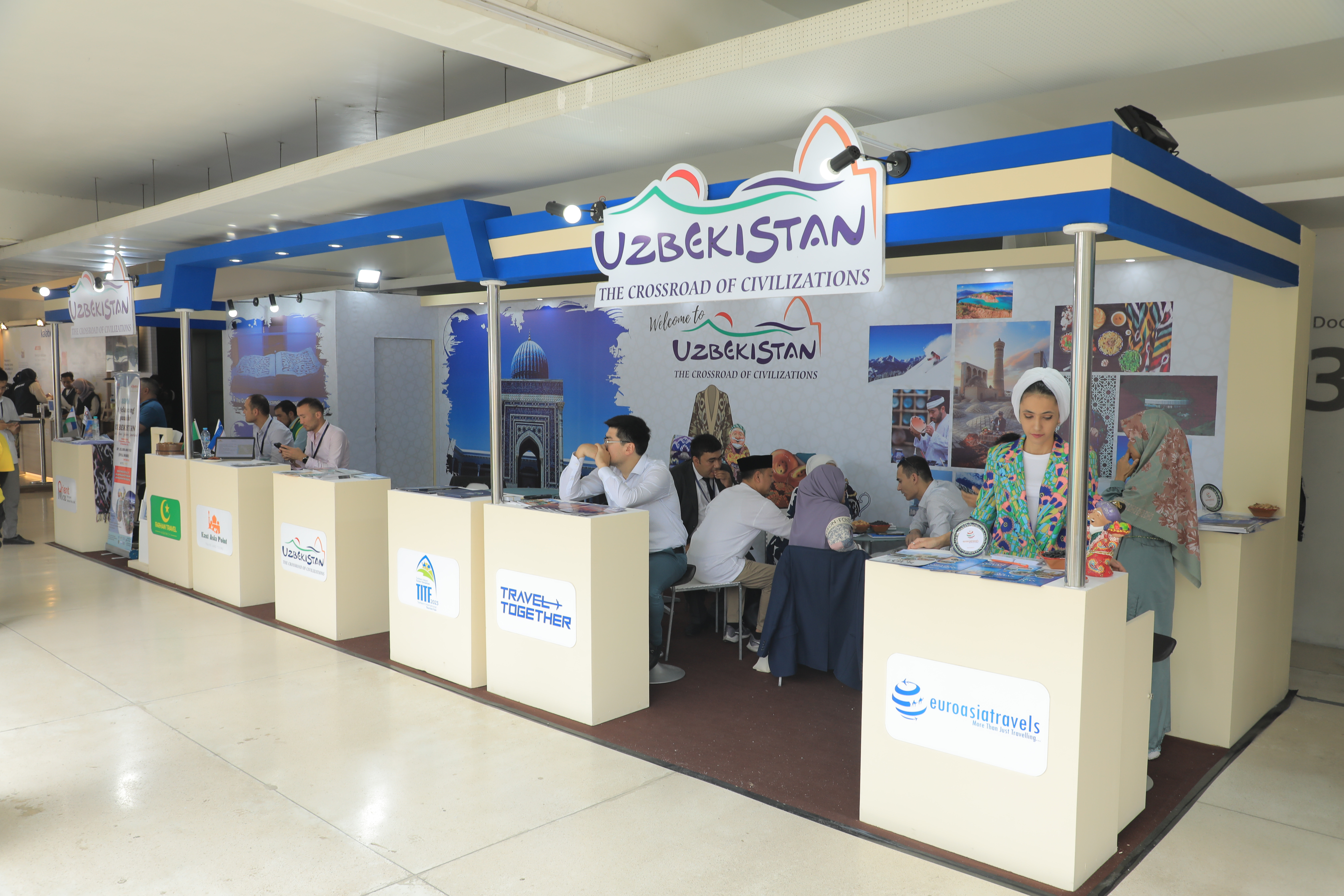 A delegation of Uzbekistan is participating in the "Halal Fair Jakarta" tourism fair