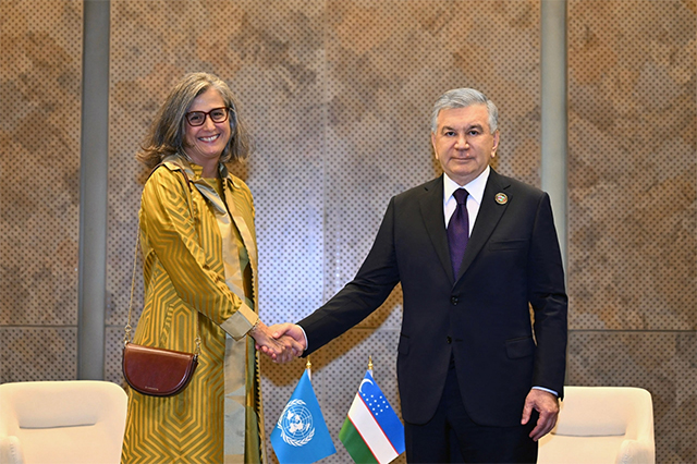Mirziyoyev and UN-Habitat Discuss Urban Development