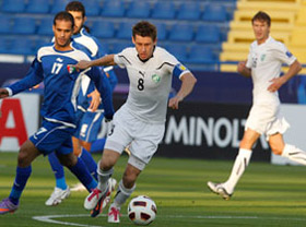 Сборная Узбекистана обыграла Кувейт со счетом 2-1