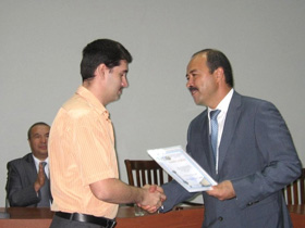 Beeline employee receives UzACI award