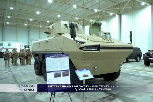 Defence Blog: Chinese VN22 Armored Vehicle Undergoes Testing in Uzbekistan