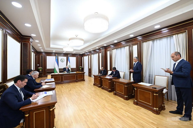 Project of the general plan for Tashkent city reviewed