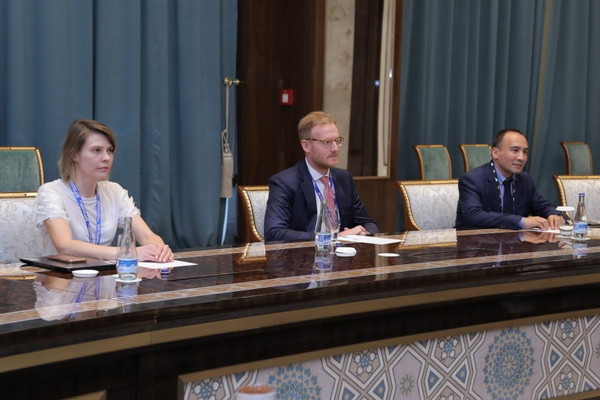 Шерзод Шерматов провел встречу советником SAP по промышленной стоимости в Дубае