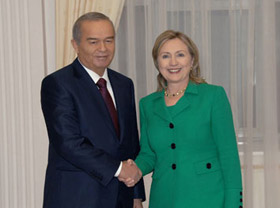 Президент Узбекистан принял Госсекретаря США