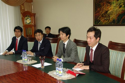 Представители SK C&C посещают Узбекистан