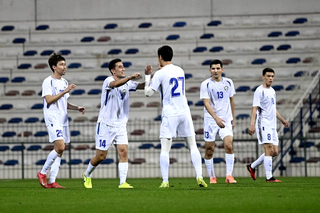 Uzbekistan National Football Team Defeats Armenian Club “Urartu” in Friendly Match in the UAE