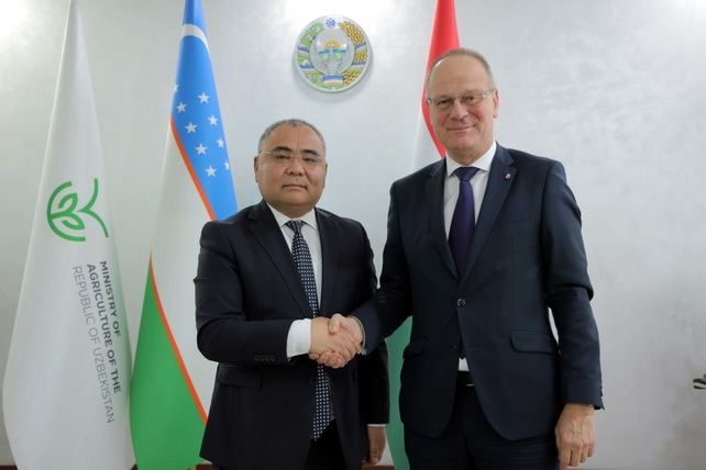 Узбекистан и Венгрия расширяют сотрудничество в агросекторе и регионах