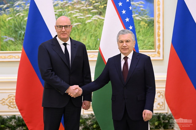 Shavkat Mirziyoyev meets with delegation from the Russian Federation