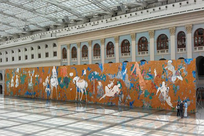 Large paintings to be shown in Tashkent Tourism Fair