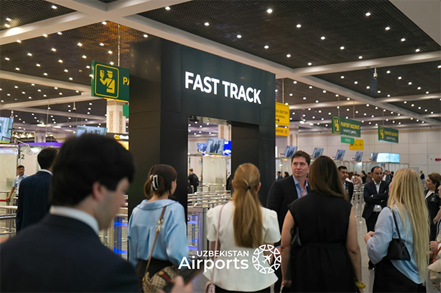 В аэропорту Ташкента запустили сервис Fast Track от HighPass