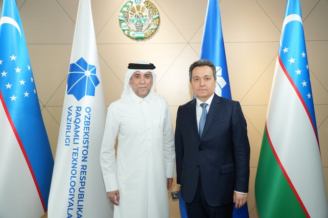 Генеральный консул Катара посетил Министерство цифровых технологий Узбекистана