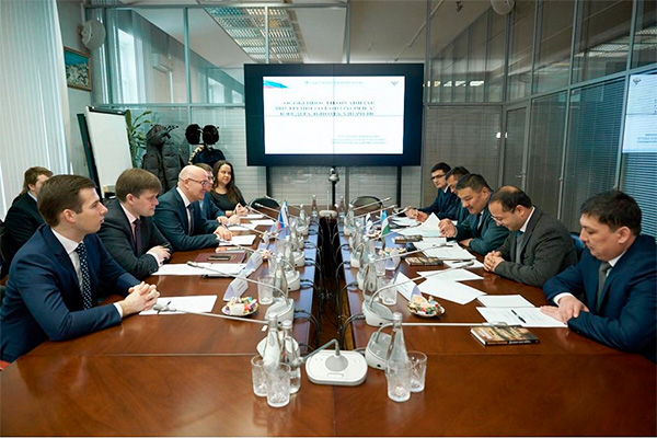Delegation of Ministry of Finance of Uzbekistan visits Russia