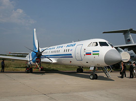 НАК «Узбекистон Хаво Йуллари» получил четвертый Ил 114-100