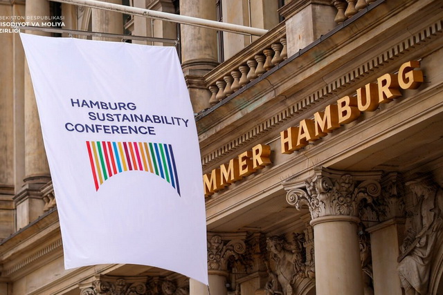 Uzbek delegation participates in Sustainable Development Conference in Hamburg