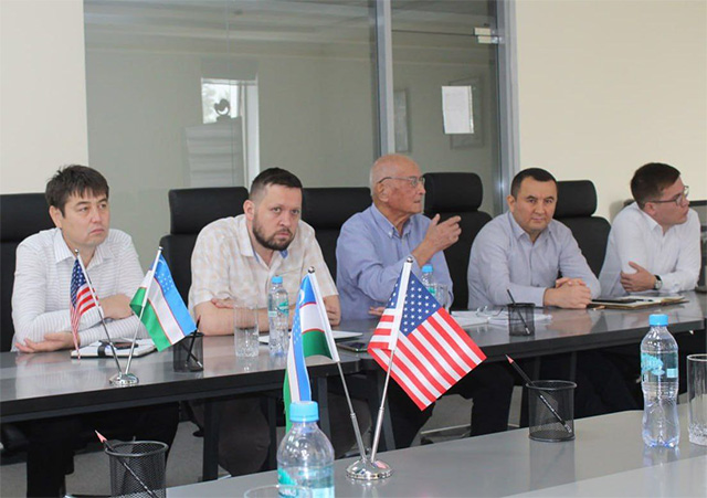Uzbekistan and the USA discuss landslide research project