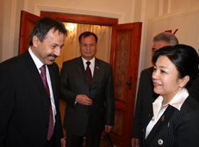 Спикер Законодательной палаты приняла делегацию Чешской Республики