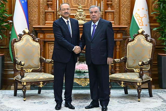 Emomali Rahmon and Abdulla Aripov Discuss Prospects for Tajik-Uzbek Strategic Partnership