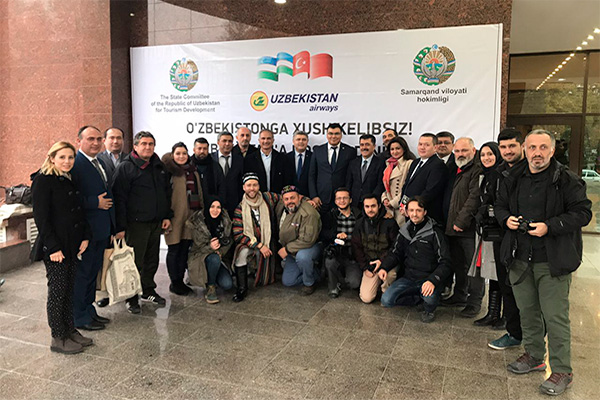 Media meeting with Turkish journalists takes place in Samarkand