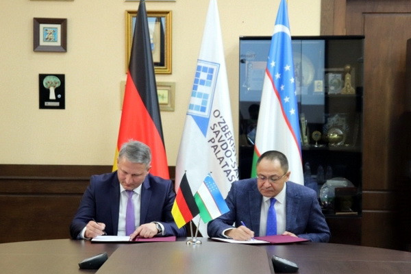 The Chamber of Commerce and Industry of Uzbekistan and the Konrad Adenauer Regional Foundation signed a memorandum of understanding