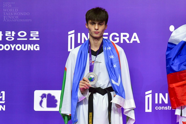 Nabiev Wins Silver at WT Taekwondo Youth Worlds