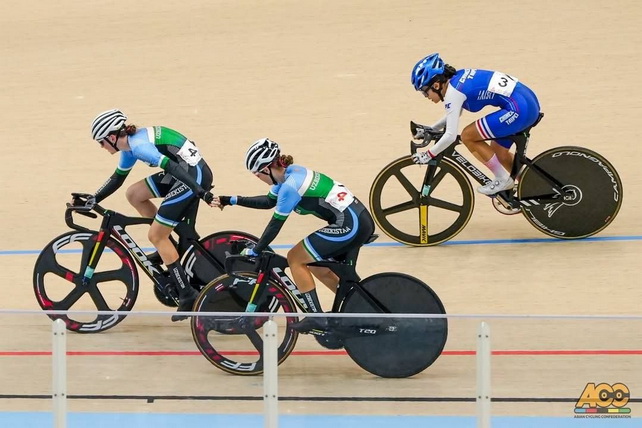 Uzbekistan Wins Four More Medals at Asian Track Cycling
