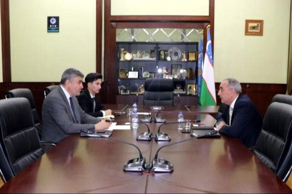 A meeting with the Ambassador of Morocco takes at the Chamber of Commerce and Industry of Uzbekistan