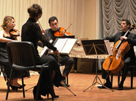 Концерт квартета Alcee в Ташкенте