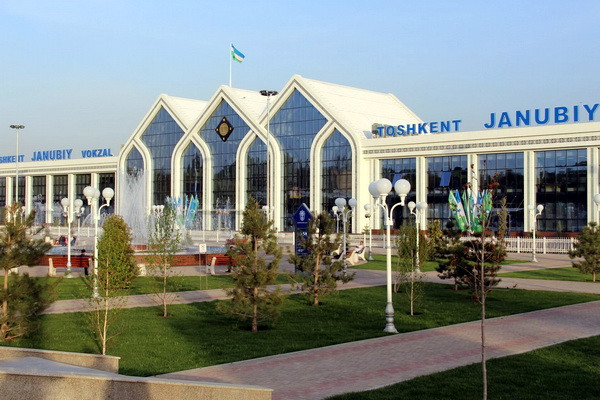 Some trains to depart from the Tashkent-Yuzhny railway station