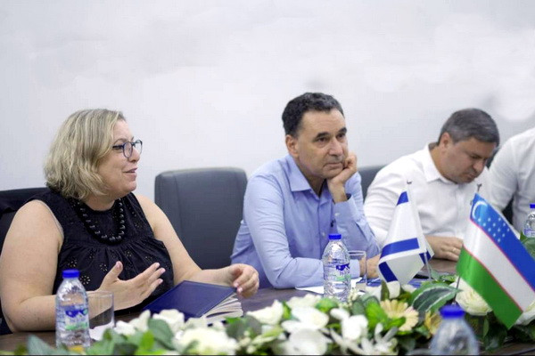 Узбекистан - Израиль: обсуждены вопросы внедрения инноваций и технологий, направленных на экономию водных ресурсов в Узбекистане