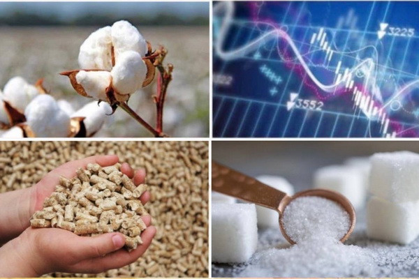 На Узбекской республиканской товарно-сырьевой бирже снизились цены на сахар, хлопковое волокно и комбикорм